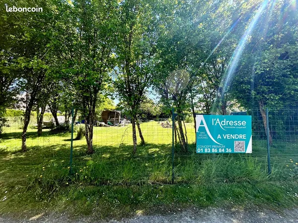 Terrain 392 m² GUIGNES 