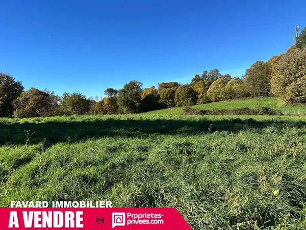 Terrain 8 903 m² - Saint-Sornin-Lavolps (à 2 pas de Pompadour) 