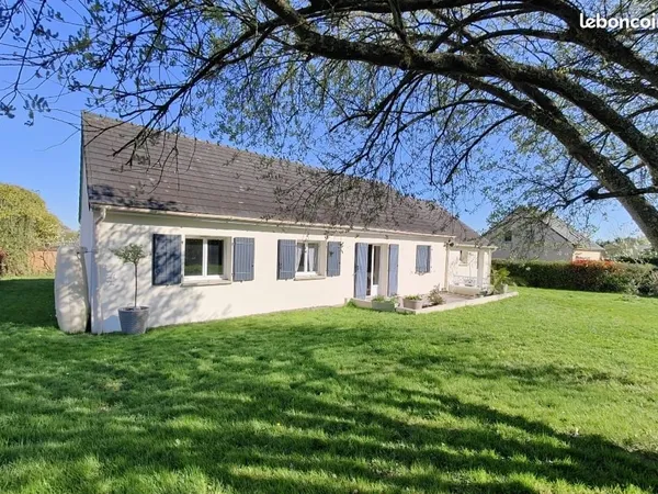 Pavillon plain-pied 100m2 4 chambres 