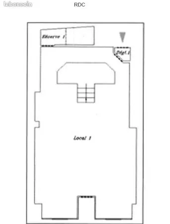Local commercial 128 m² 