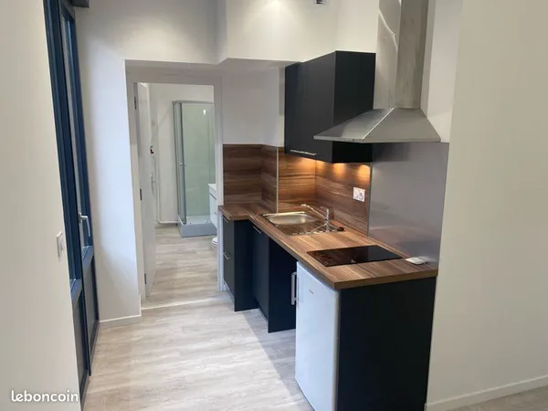 Studio 21m2 quartier Saint Anne refait à neuf 