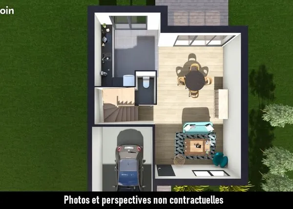 Maison 93 m² 