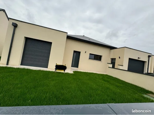 Maison 4 pièces 120m2 plain-pied 