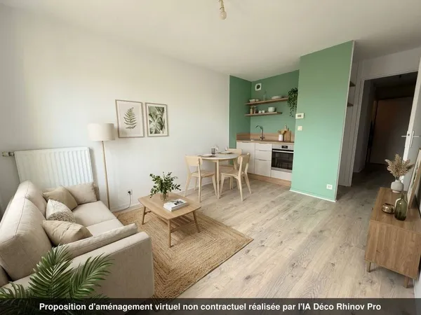 Appartement 1 pièce 26 m² 