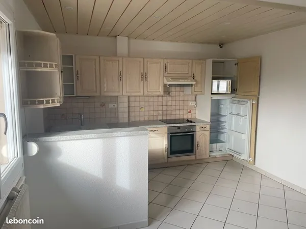 Loue T2 de 60 m2 à Villers avec Chauffage 