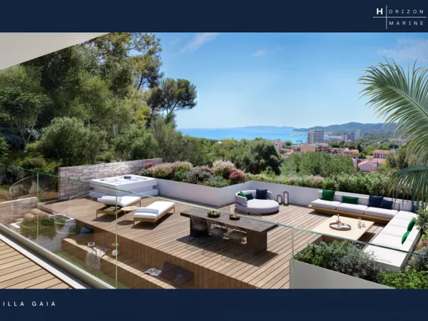 MAISON LUXE TOIT TERRASSE DE 84M2 VUE MER - PROCHE PLAGE ET PORT 