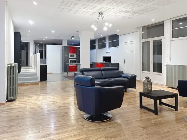 Appartement LOFT de 248m2 avec Terrasse, Piscine, Grand gara 
