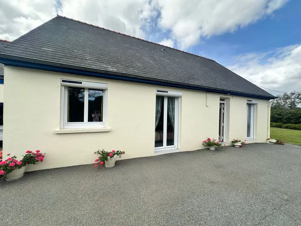 LANNEBERT - MAISON DE 90 M2, TERRAIN DE 3850 M2, PLAIN PIED 