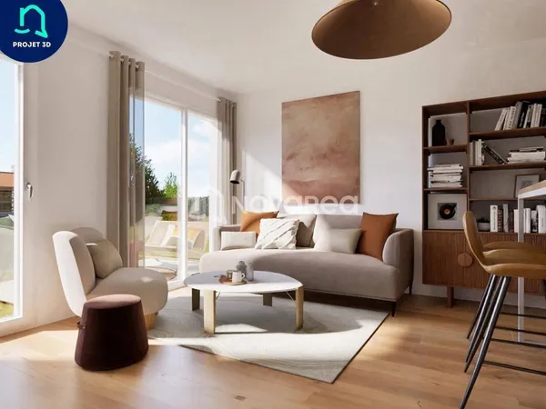 Appartement 3 pièces 69 m² 