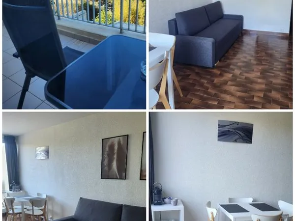 Studio 24 m² rénové 5 min plage môle 