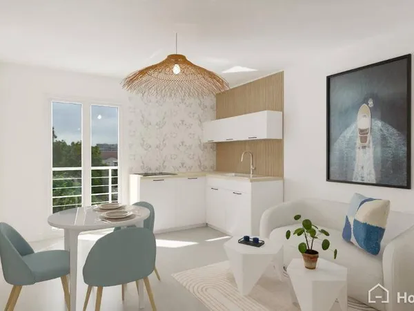 Appartement 2 pièces 29 m² 
