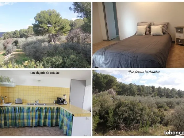 Loue T2, 80m² avec terrasse et parking 