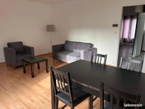 Appartement 52m2 Prébendes avec parking 