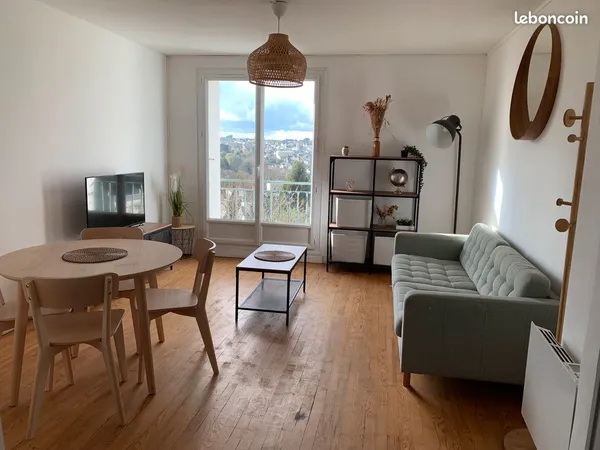 Colocation meublée lumineuse à Morlaix - 3 chambres disponibles 