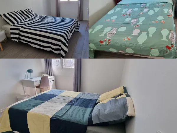 2 chambres dispos dans un coloc pour 3 