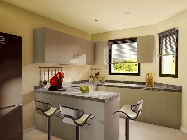 Terrain + maison 105 m² 