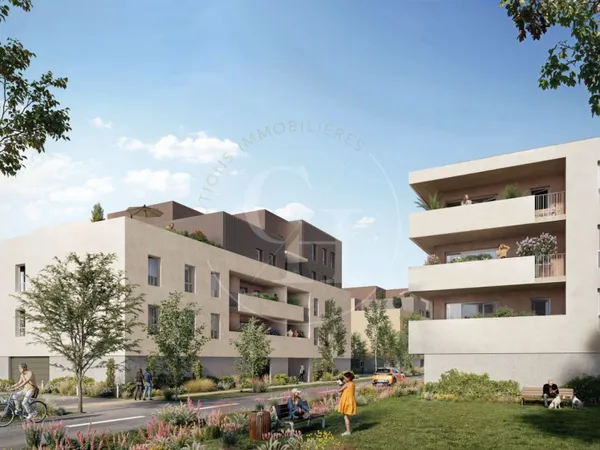 Appartement 3 pièces 61 m² 
