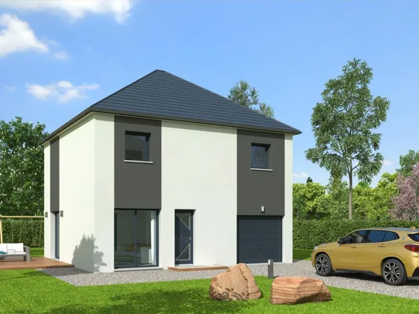 Construction d'une maison neuve de 95 m² à HAMBYE 