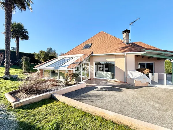 Maison contemporaine 129 m² avec garages sur Orthez 