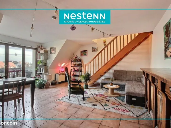 Duplex 4 pièces 89 m² 