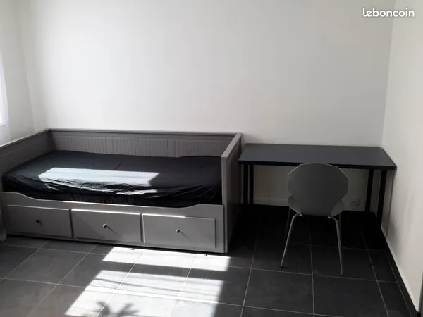 Studio meublé 27 m2 villeurbanne Flachet 
