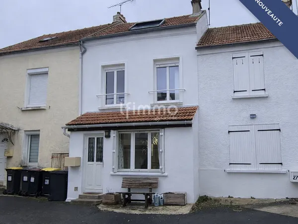 Maison 70 m2 de 3 pièces avec Jardin + Garage 