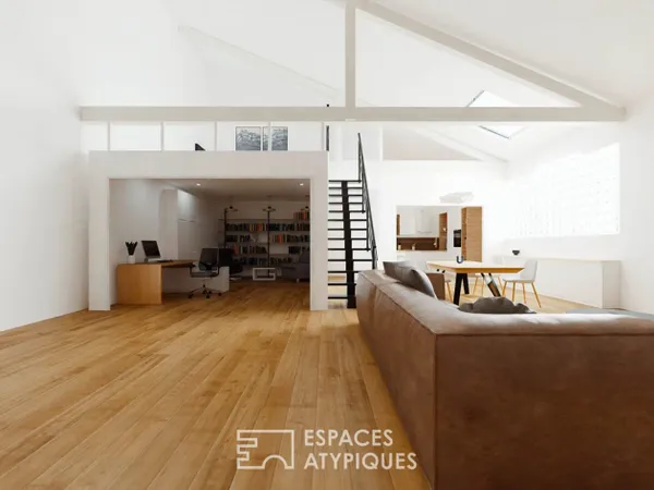 Loft à réécrire dans une ancienne manufacture 