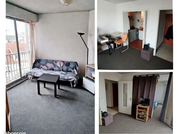 Dijon - secteur boulevard de Strasbourg - 2 pièces 33 m² au calme 
