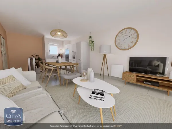 Appartement 2 pièces 47 m² 