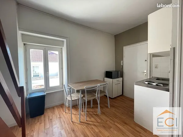 Duplex 1 pièce 19 m² 