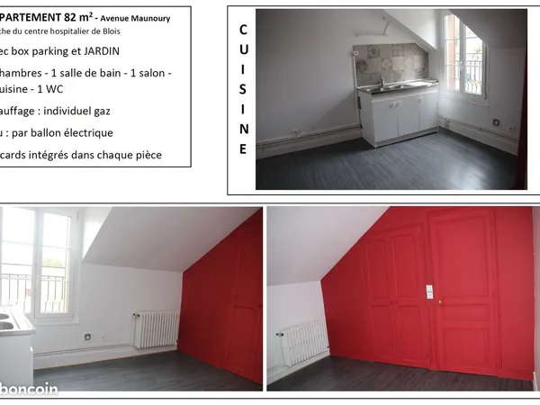 APPARTEMENT - 3 pièces - 82 m² 