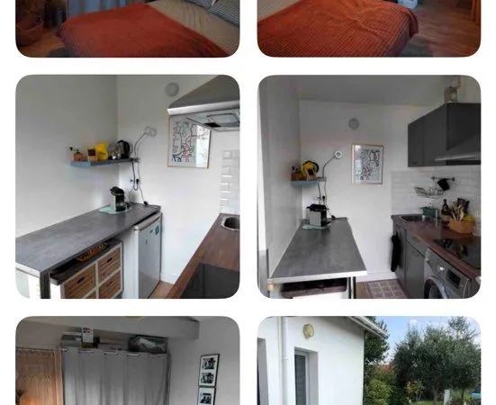 Location studio au mois décembre à avril 
