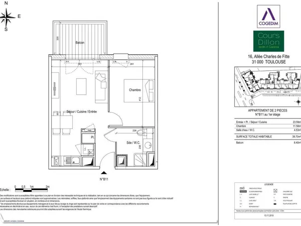 Appartement 2 pièces 