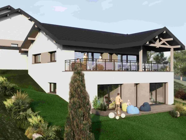 Terrain + maison 136 m² 