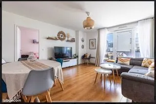 La plaine saint denis - appartement 3 pieces - 2 chambres - lumineux - ascenseur - transports en 