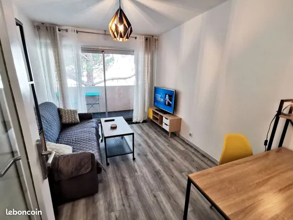 Studio meublé 20 m², Quartier Hôpitaux-Facultés, Montpellier 