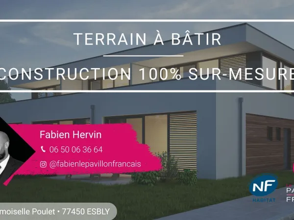 Terrain à bâtir de 515 m² à LAGNY-SUR-MARNE (77) 
