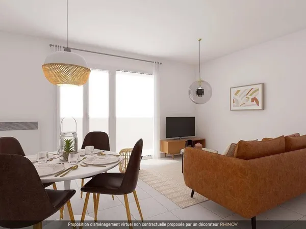 Appartement 2 pièces 41 m² 