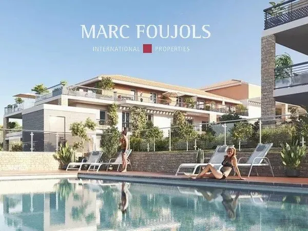 Golfe Juan / Vallauris - Appartement neuf 3 pièces Sud avec jardin et parking 