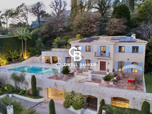 Propriété d'exception - Nice Gairaut - Vue mer panoramique - Domaine privé sécurisé 