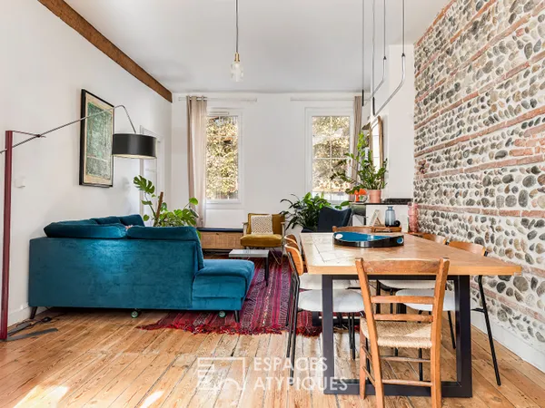 Appartement de caractère rénové au coeur de Toulouse 