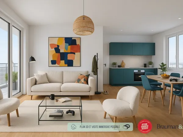 5 PIÈCES de 111m² + EXT(s) de 14m² + PKG(s) 