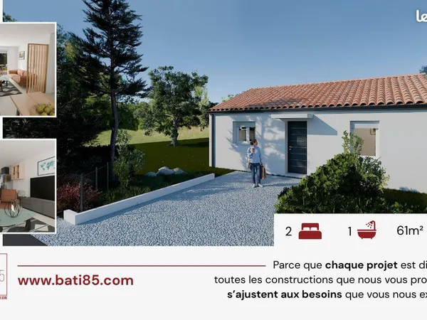 Maison 61 m² La Bernardiere 