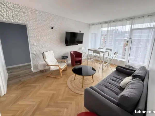 Colocation Roubaix Barbieux 1ch+sdb privée au 29.12 