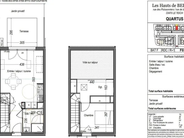Maison 2 pièces 52 m² 