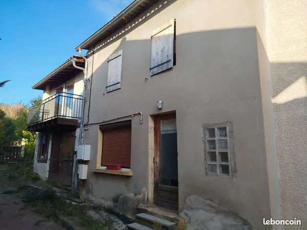Maison+ studio+garage aménageable+ parking Idéal Investissement locatif 