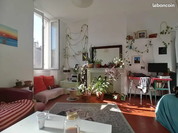 Grand T1 disponible immédiatement en sous-location 
