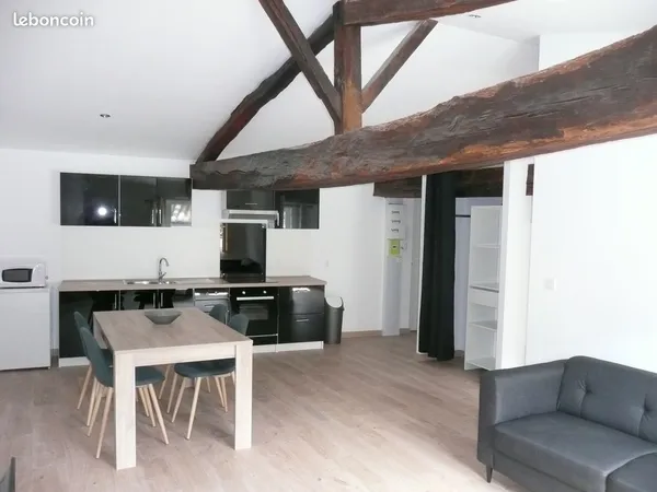 Loue T2 meublé 43 m2 à 50m place J-Jaurès 