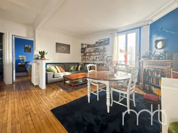 Appartement 3 pièces 53 m² 