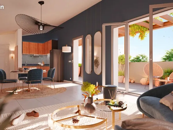 Appartement 3 pièces 63 m² 